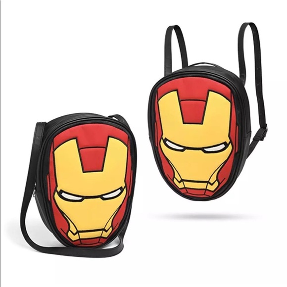 marvel iron man backpack